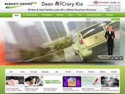 Dean McCary Kia Website