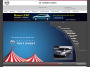 De Cormier Nissan Website