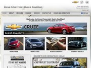 Dove Buick Cadillac Website
