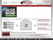 Deland Toyota Website
