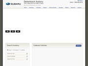 Subaru Cars By Dellenbach Website