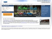 De Long Ford Website