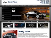 Delray Acura Website