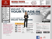 Deluca Toyota Website
