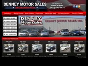 Denney Motor Sales Buick GMC Website