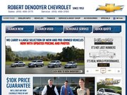 Bob De Nooyer Chevrolet Website