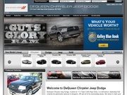 Dequeen Chrysler  Dodge J E Website