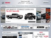 Desert Pontiac GMC Buick Website