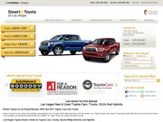 Desert Toyota of Las Vegas Website