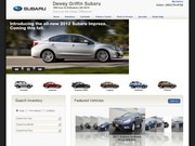 Dewey Griffin Pont Buick GMC Subaru Website