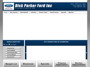 Dick Parker Ford Website