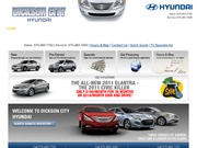 Dickson City Hyundai Website