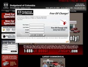 Dodgeland of Columbia Website