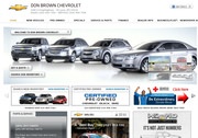 Don Brown Chevrolet Website