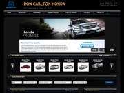 Carlton Don Honda Website