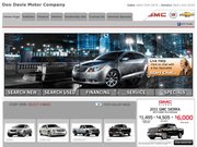 Don Davis Chevrolet GMC Pontiac Buick Website