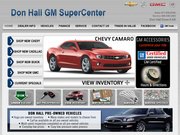 Don Hall Chevrolet Website