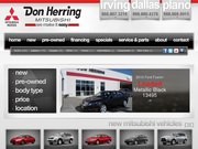 Don Herring Mitsubishi Website