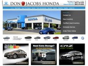 Don Jacobs Honda Website