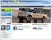 Don Kahan Chevrolet Website