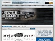 Don Miller Chrysler Jeep Website