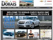 Dorais Chevrolet Website