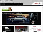 Dorman Cadillac GMC Website