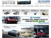 Hyundai-Doten Automotive Website