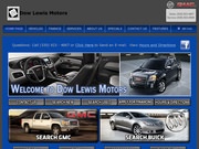 Dow Lewis Buick GMC Website