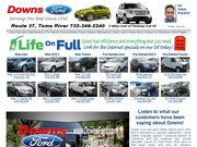 Downs Ford Website