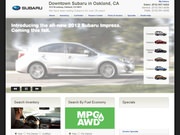Downtown Subaru Website