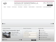 Downtown La Nissan Website