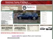 Downtown Toyota Website