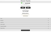 Doxon Toyota Website
