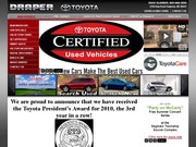 Draper Toyota Website