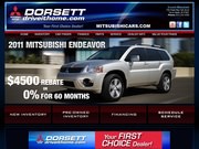 Dorsett Mitsubishi Website