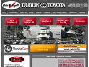 Dublin Toyota Scion Website