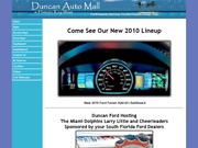 Duncan Auto Sales Website