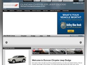 Ducan Chrysler  Dodge Jeep Website