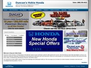 Duncan’s Hokie Honda Website