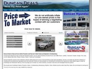 Duncan GMC Website