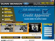 Dunn Benson Ford Website