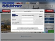 Dunn Country Chevrolet Website
