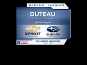 Duteau Chevrolet Subaru Website