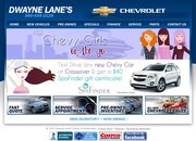 Dwayne Lane’s Arlington Chevrolet Website