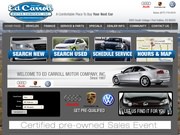 Ed Carroll Volkswagen Porsche AUDI & Mitsubishi Website