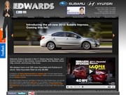 Edwards Subaru Hyundai Website