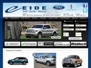 Eide Ford Lincoln Website