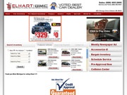 Elhart Pontiac GMC Jeep Website