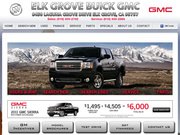 Elk Grove Buick Pontiac And GMC Website